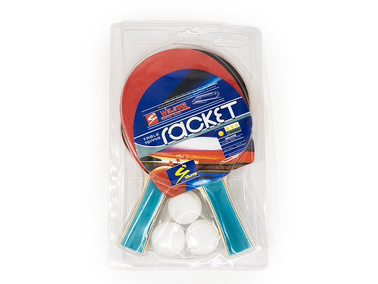 Set de Ping Pong Paletas + Pelotas Welstar 2