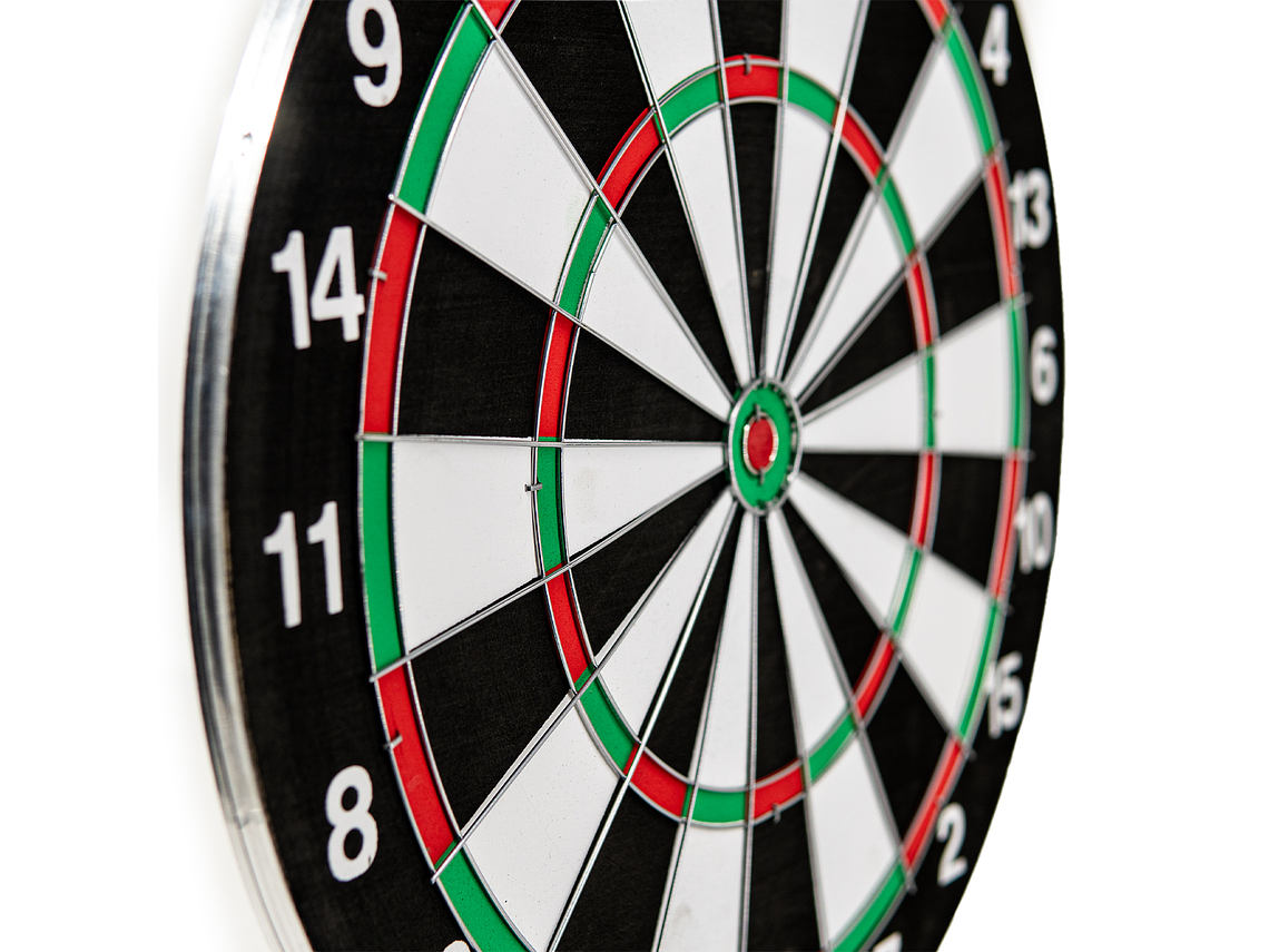 Tablero De Dardos Bus Sport 15 Pulgadas + 6 Dardos 4