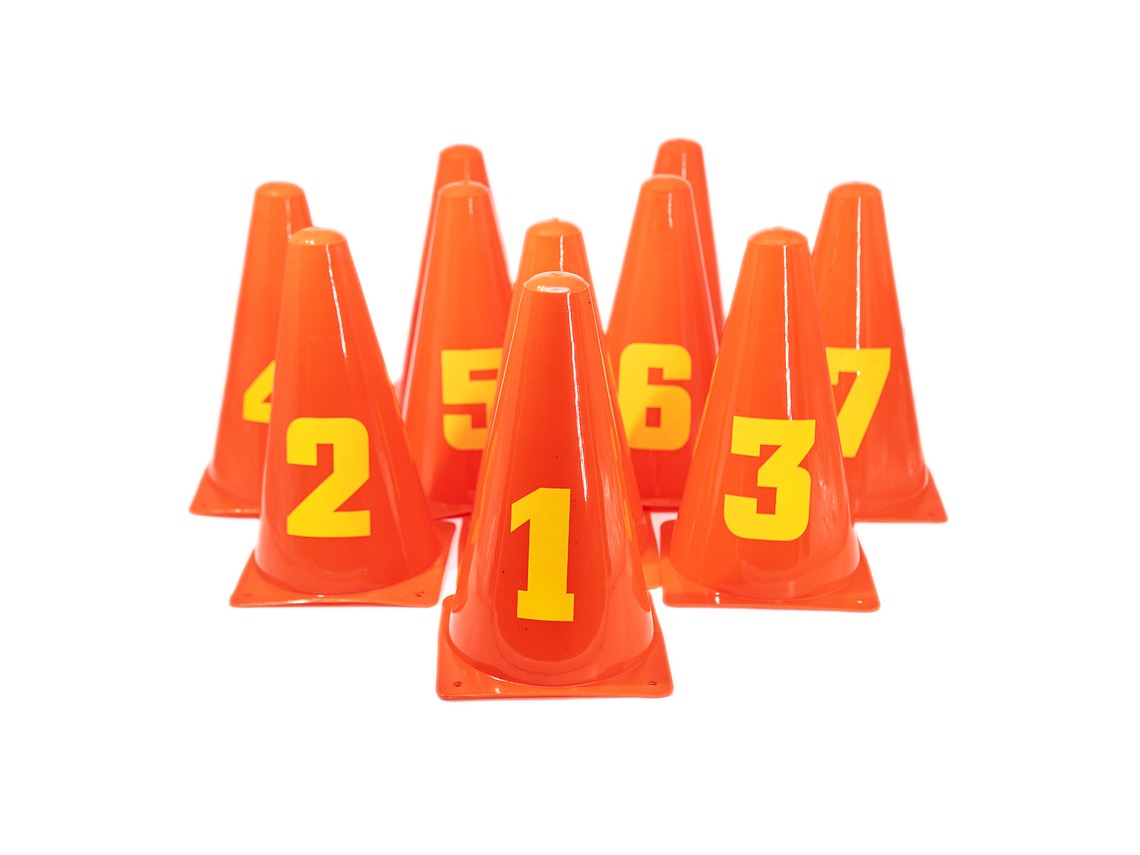 Set De Conos Muuk Numéricos 2