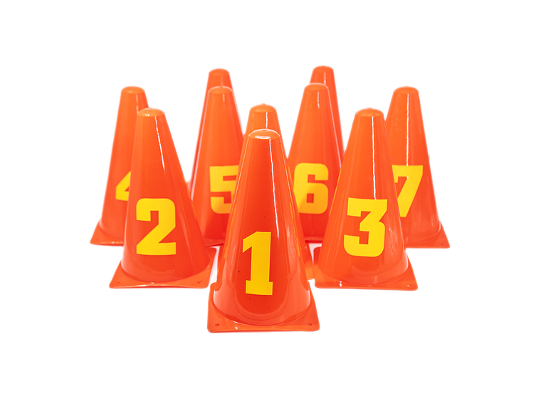 Set De Conos Muuk Numéricos 2