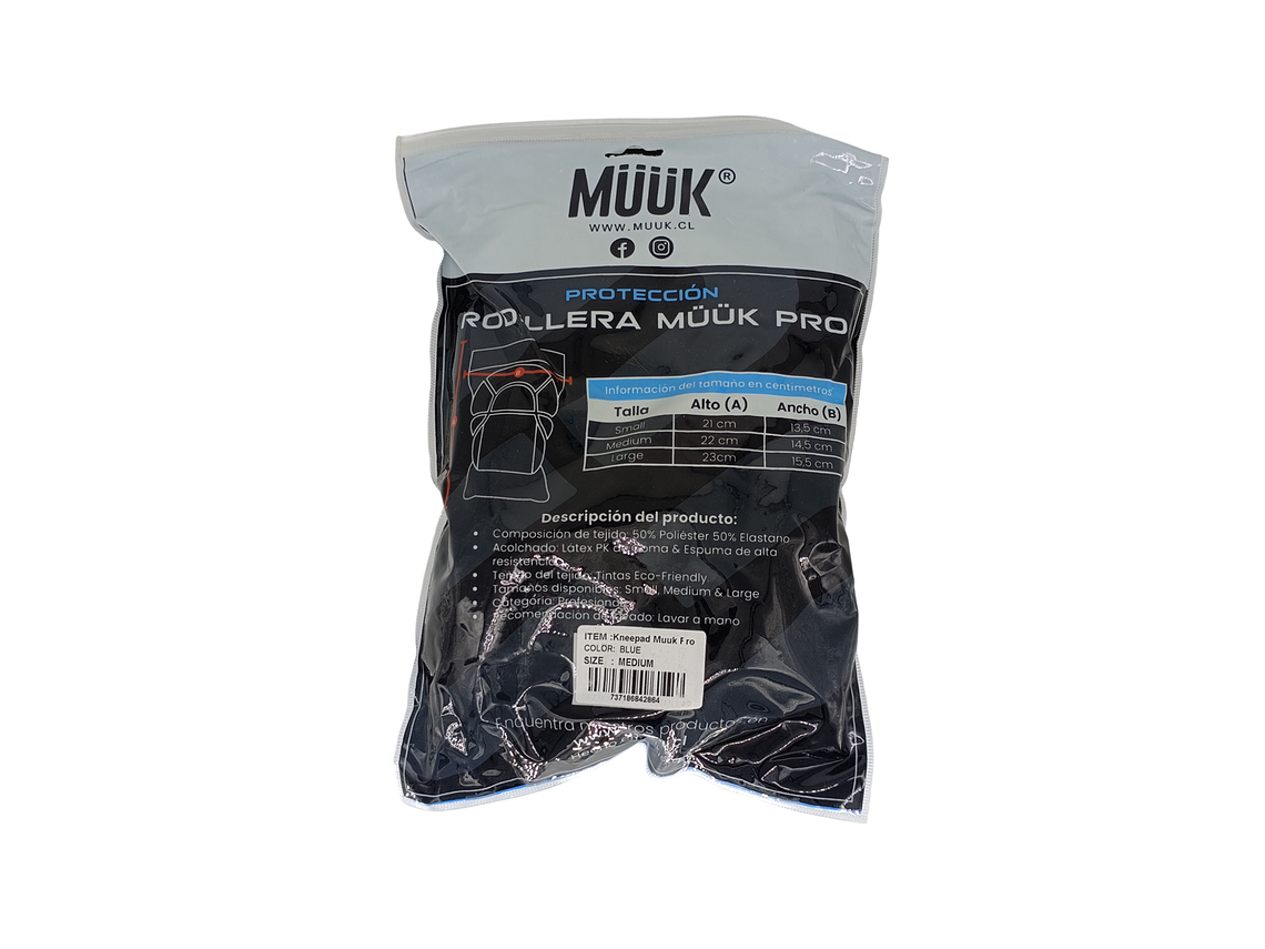 Rodillera Protect Pro Volley Muuk Negra 5