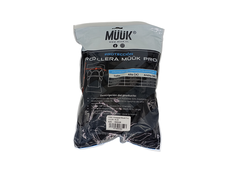 Rodillera Protect Pro Volley Muuk Negra 5