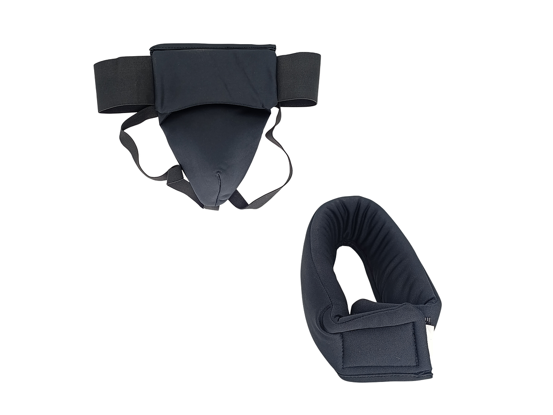 Set Traje de Arquero Hockey Césped + Casco & Bolso Adulto Muuk 10