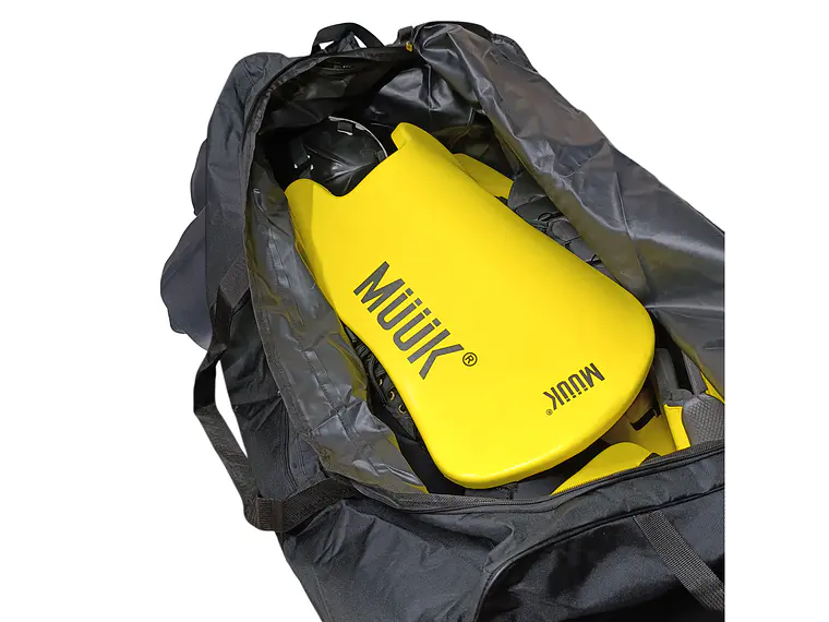 Set Traje de Arquero Hockey Césped + Casco & Bolso Junior Muuk 7