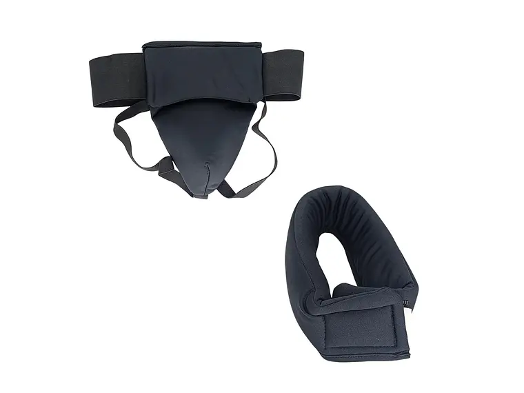 Set Traje de Arquero Hockey Césped + Casco & Bolso Junior Muuk 10