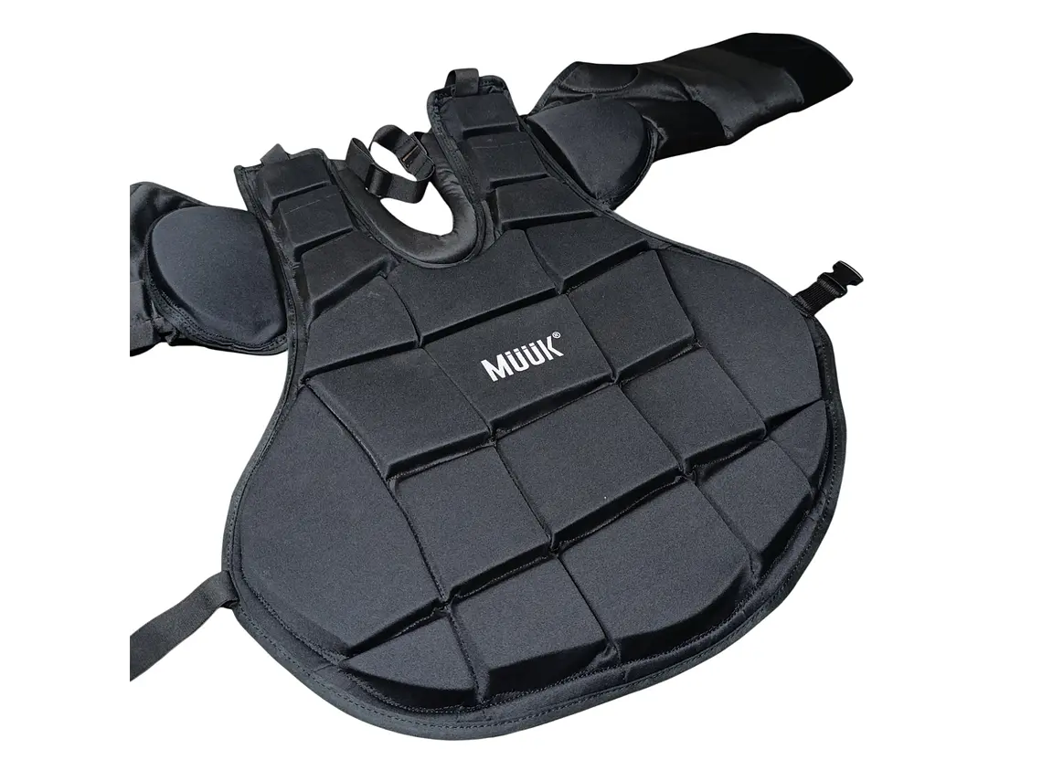 Set Traje de Arquero Hockey Césped + Casco & Bolso Junior Muuk 11