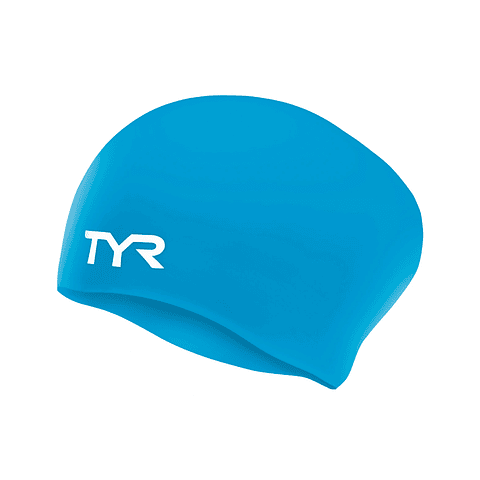 Gorra de Natación TYR Silicona Long Hair