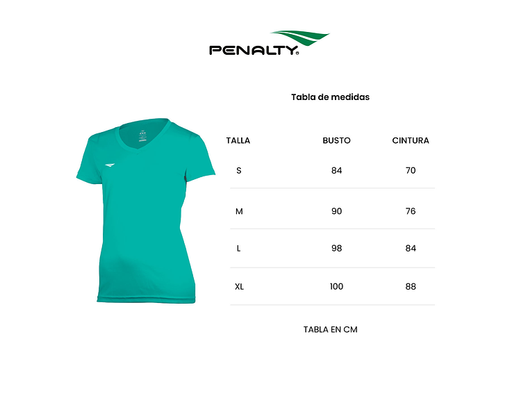 Polera Penalty 645 Femenina Blanca 6
