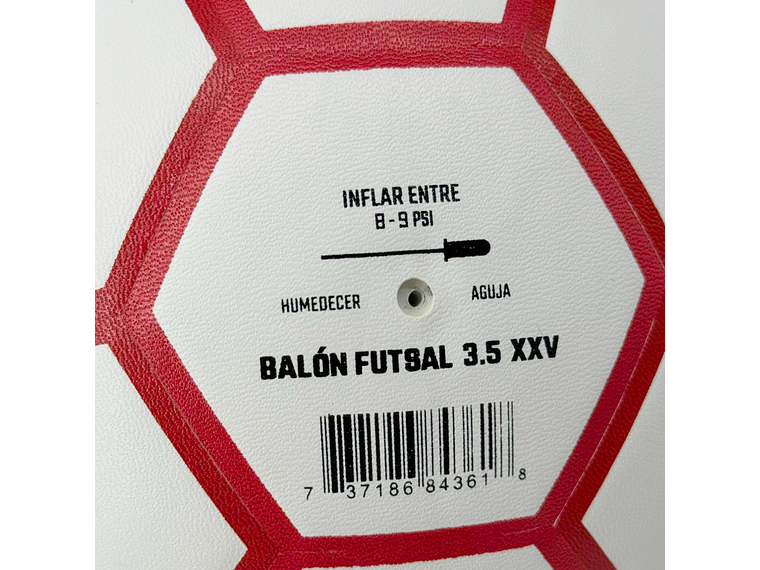 Balón de Futsal Muuk 3.5 6