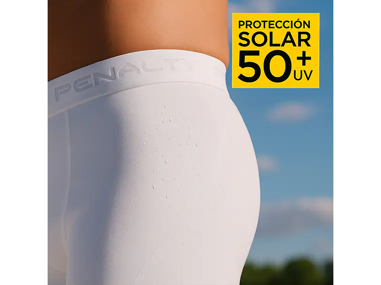 Bermuda Penalty Térmica Flat Blanco 2