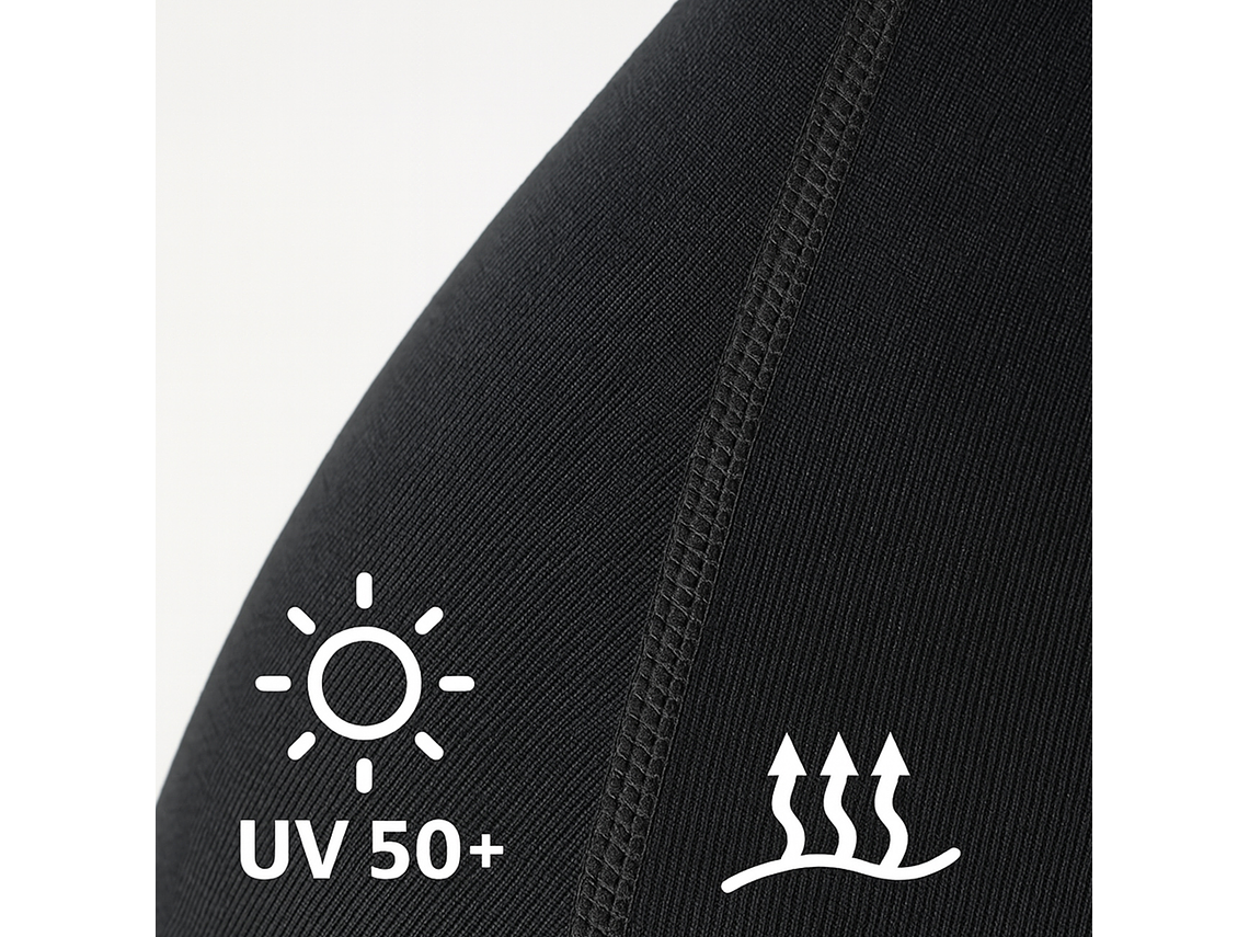 Calza Short Deportiva Penalty Skin S/Bolsillo Negro 3