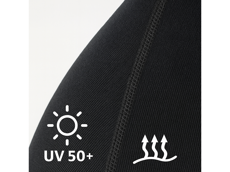 Calza Short Deportiva Penalty Skin S/Bolsillo Negro 3