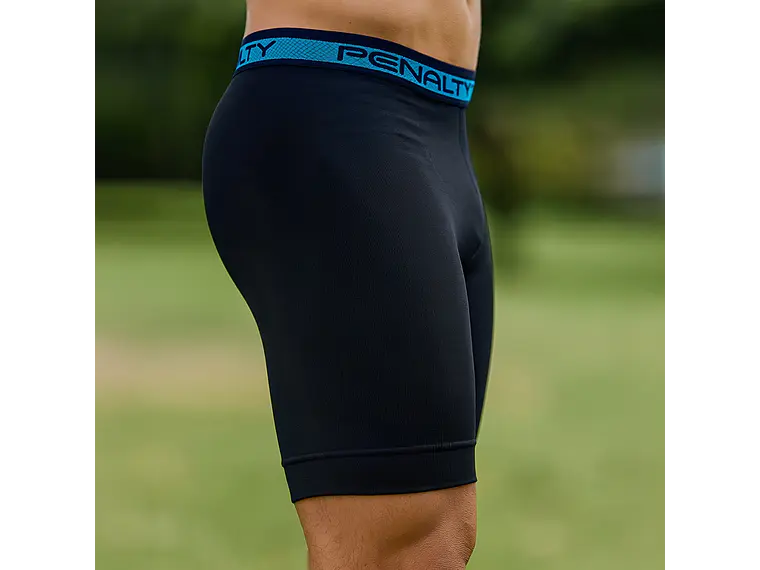 Bermuda Penalty Seamless VII Negro/Azul 4