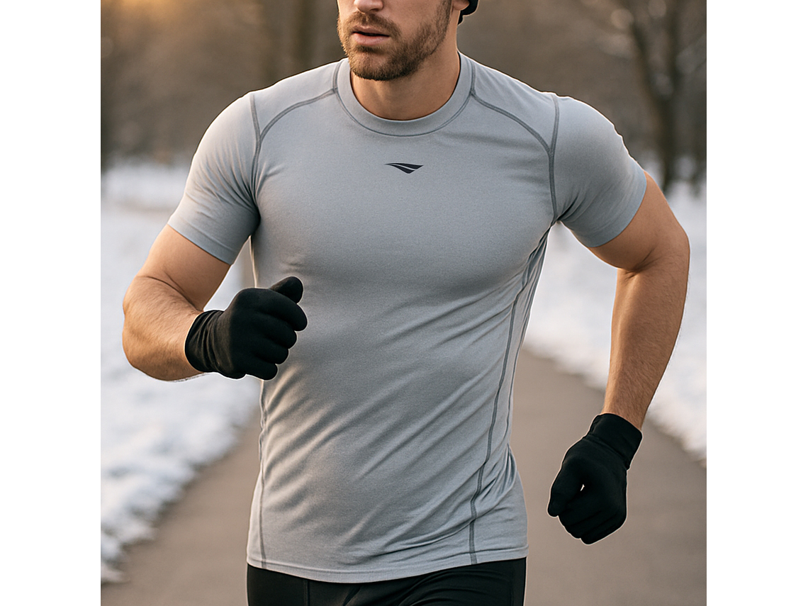 Camiseta De Compresion Penalty S11 Flex Manga Corta Blanca 2