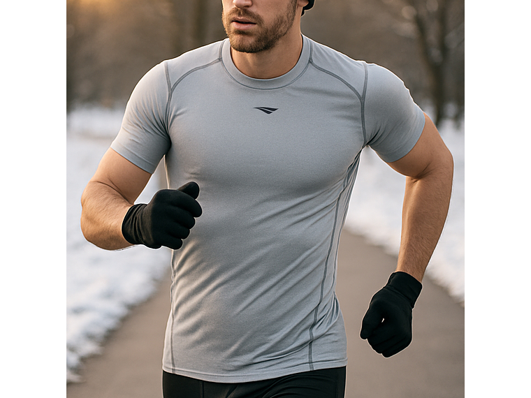 Camiseta De Compresion Penalty S11 Flex Manga Corta Blanca 2