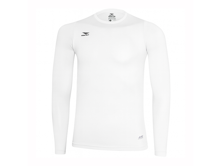 Polera Primera Capa Penalty Skin Termica Blanca 1