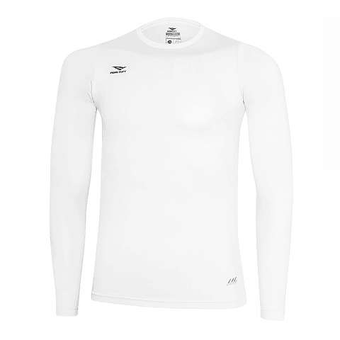 Polera Primera Capa Penalty Skin Termica Blanca