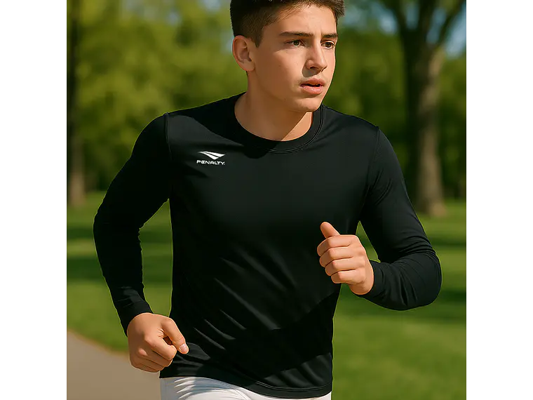 Primera Capa Skin Térmica ML 076 Negro Juvenil  4