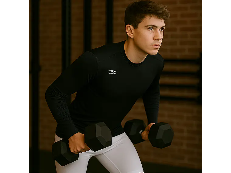 Primera Capa Skin Térmica ML 076 Negro Juvenil  5