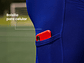 Calza Corta Penalty Skin 183 C/Bolsillo Azul Rey  - Miniatura 2