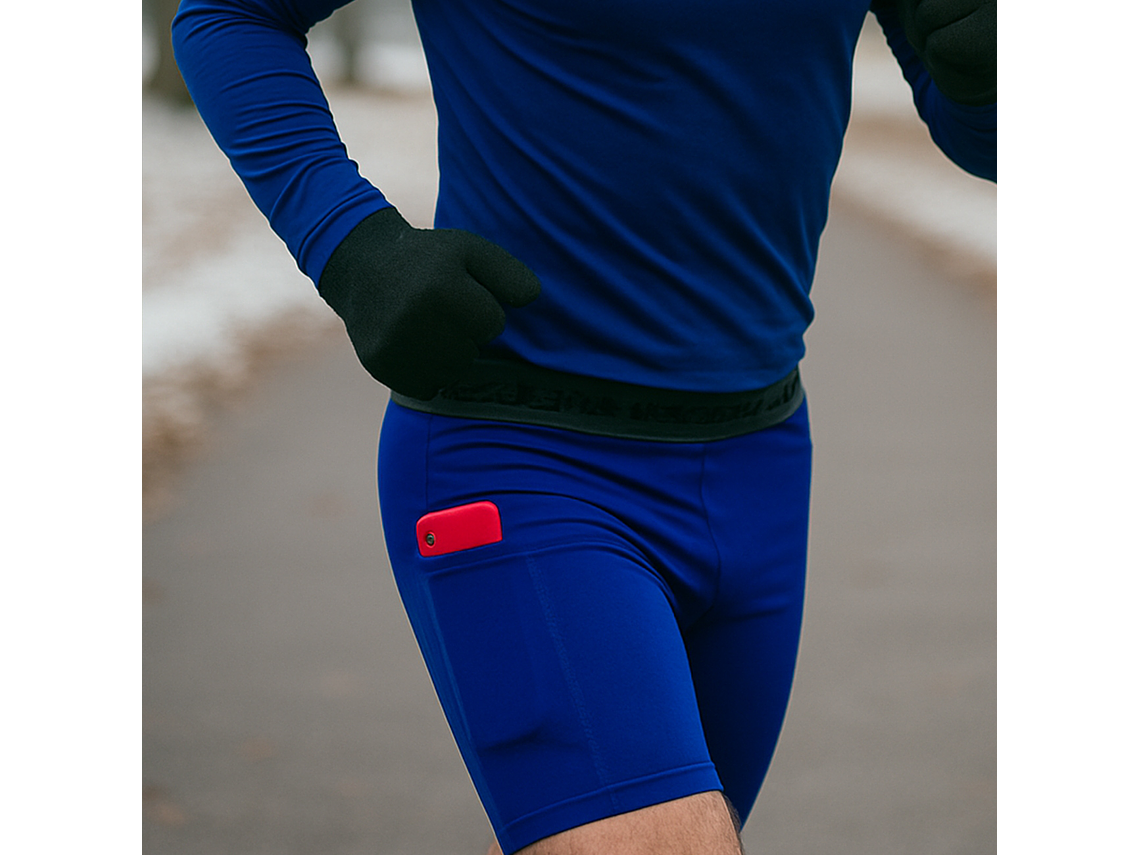 Calza Corta Penalty Skin 183 C/Bolsillo Azul Rey  5