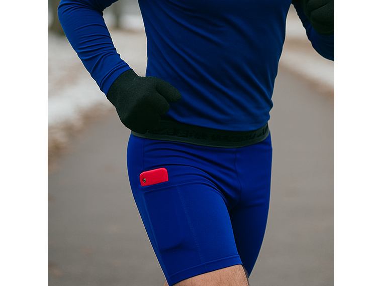 Calza Corta Penalty Skin 183 C/Bolsillo Azul Rey  5