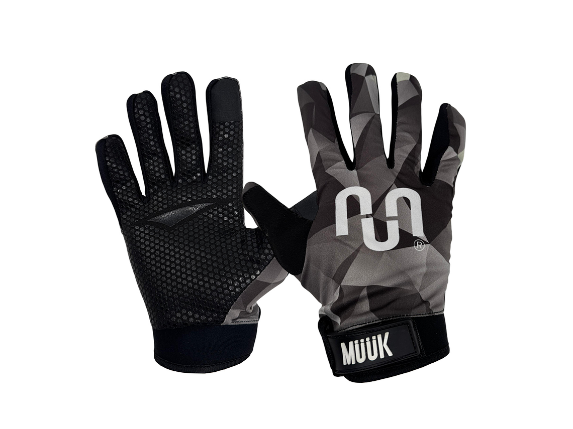 Guantes de Ciclismo Multisport Touch Negro/Gris 1