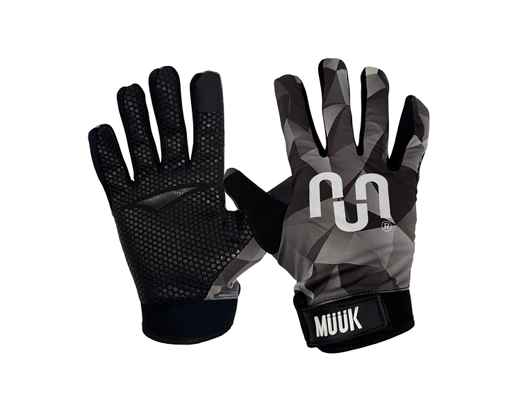 Guantes de Ciclismo Multisport Touch Negro/Gris 1