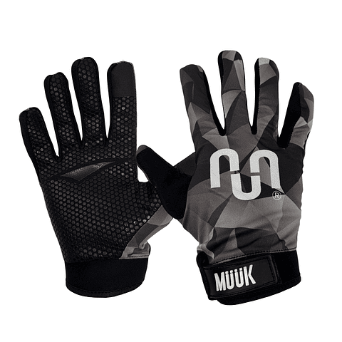 Guantes de Ciclismo Multisport Touch Negro/Gris