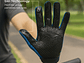 Guantes de Ciclismo Multisport Touch Negro/Gris - Miniatura 2