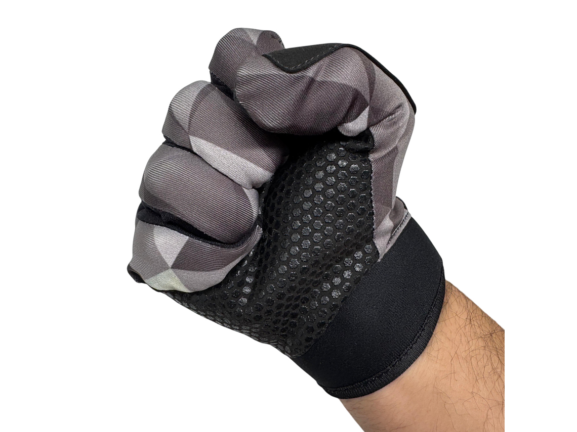 Guantes de Ciclismo Multisport Touch Negro/Gris 4