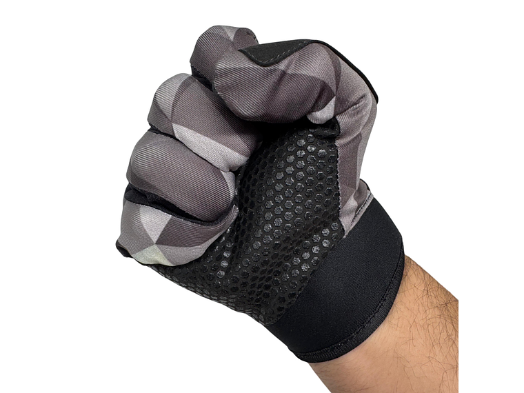 Guantes de Ciclismo Multisport Touch Negro/Gris 4