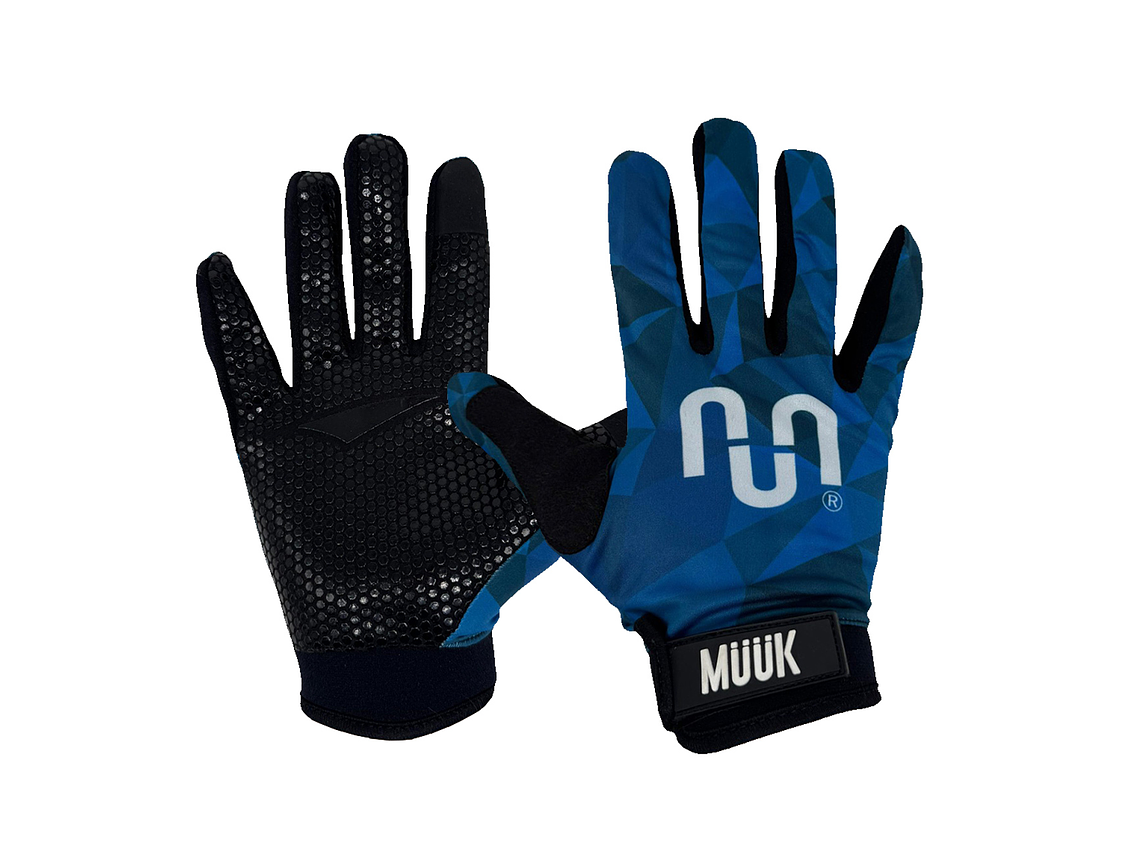 Guante de Ciclismo Multisport Touch Muuk Negro/Azul 1