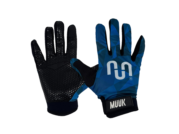 Guante de Ciclismo Multisport Touch Muuk Negro/Azul 1