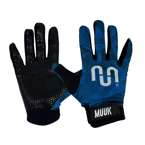 Guante de Ciclismo Multisport Touch Muuk Negro/Azul