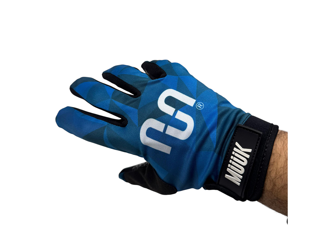 Guante de Ciclismo Multisport Touch Muuk Negro/Azul 3