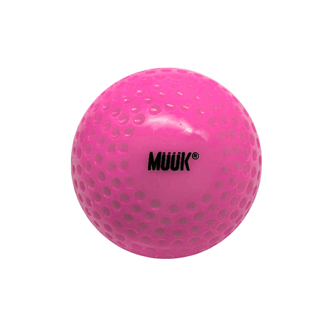 Pelota Hockey Cesped Muuk Dimple Rosada
