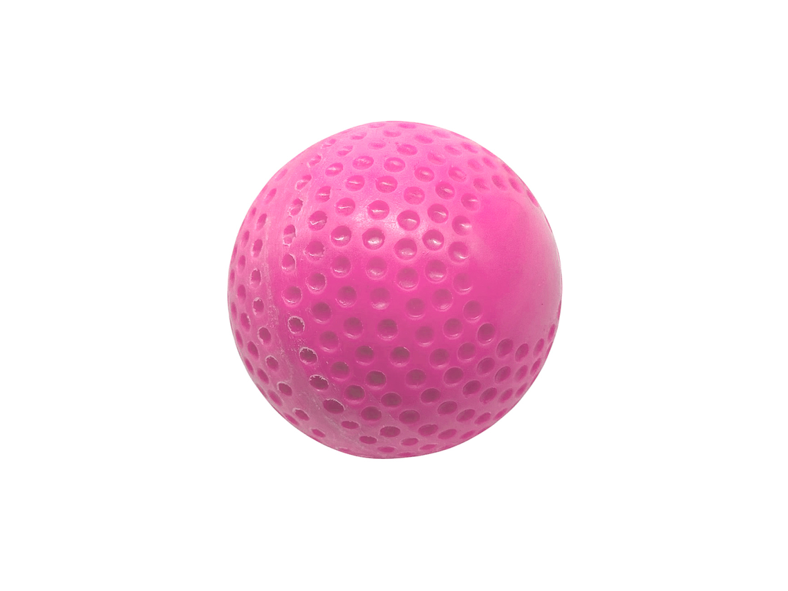 Pelota Hockey Cesped Muuk Dimple Rosada 2