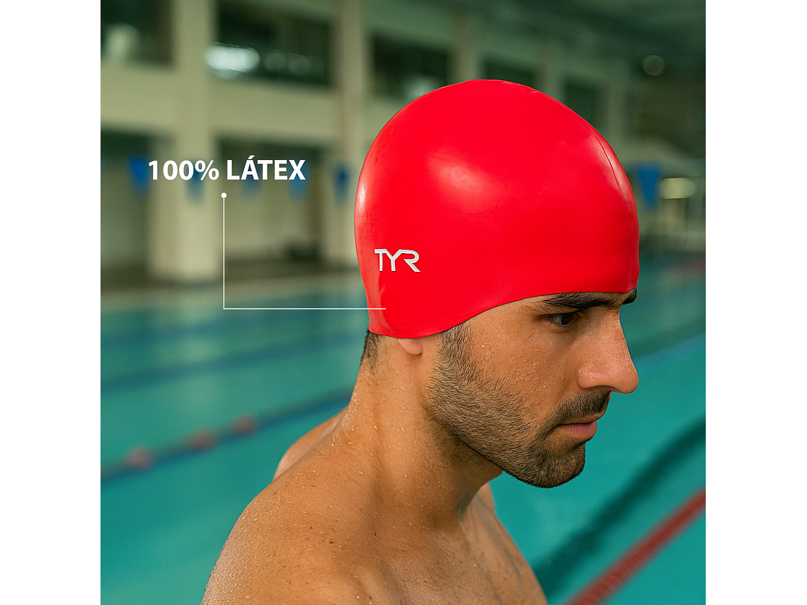 Gorra de Natación TYR Latex 3