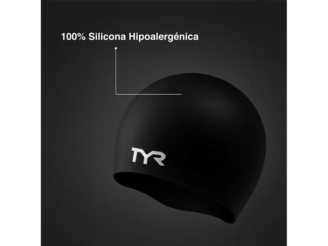 Gorra de Natación TYR Silicona 4