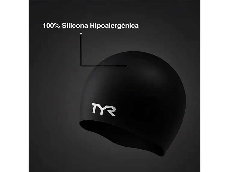 Gorra de Natación TYR Silicona 4