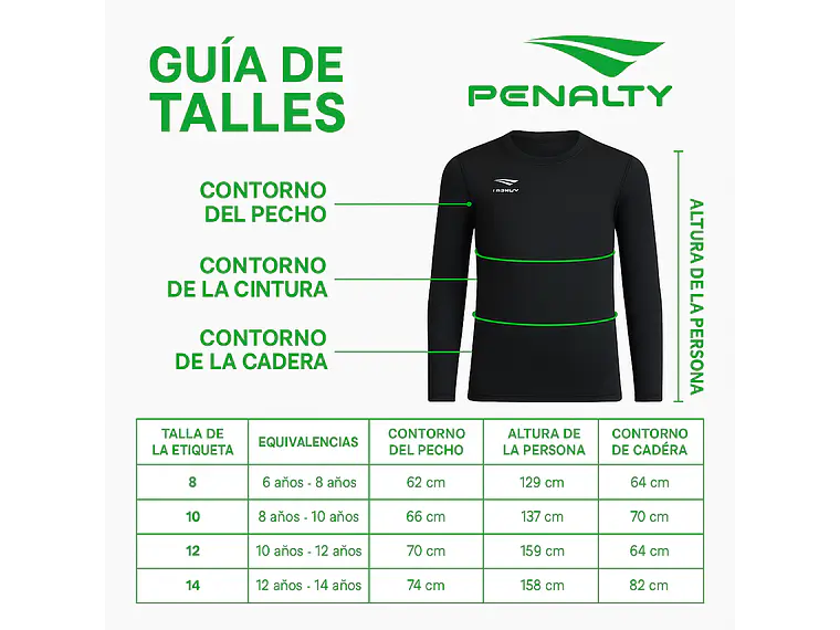 Primera Capa Skin Térmica ML 076 Negro Juvenil  6