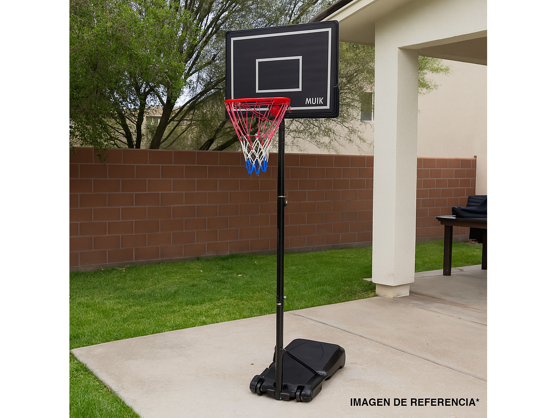 Torre de Basketball Muuk Yard Altura Ajustable 1.6 - 2.1 Metros 5