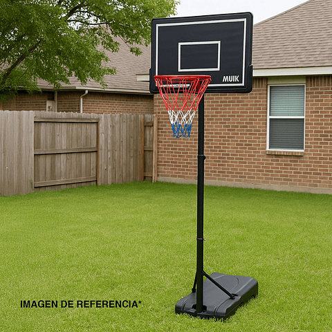 Torre de Basketball Muuk Yard Altura Ajustable 1.6 - 2.1 Metros