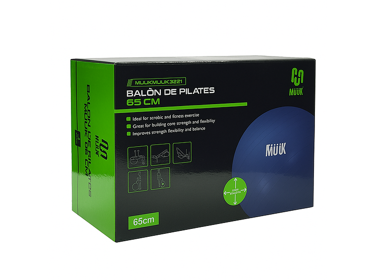 Balon De Pilates Muuk 65cm 8