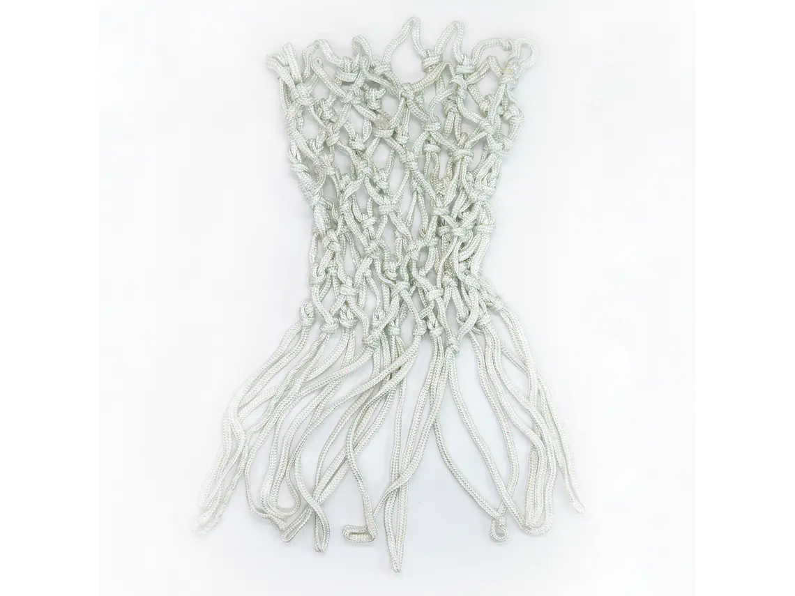 Red De Basquetbol Muuk Blanca Profesional 6Mm Par 1