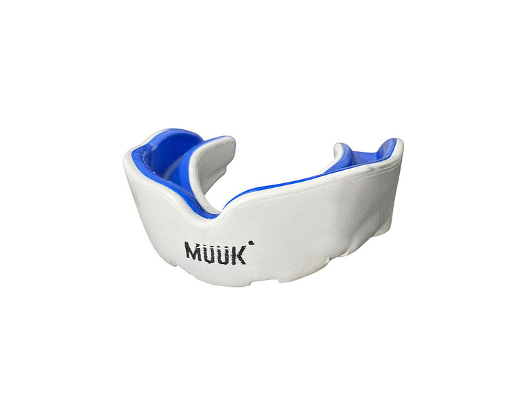 Protector Bucal De Silicona Muuk Simple Adulto Blanco 1
