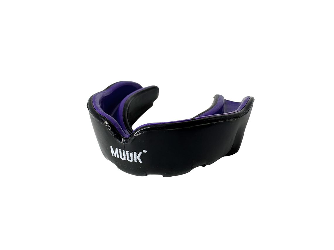 Protector Bucal De Silicona Muuk Simple Adulto Negro 7