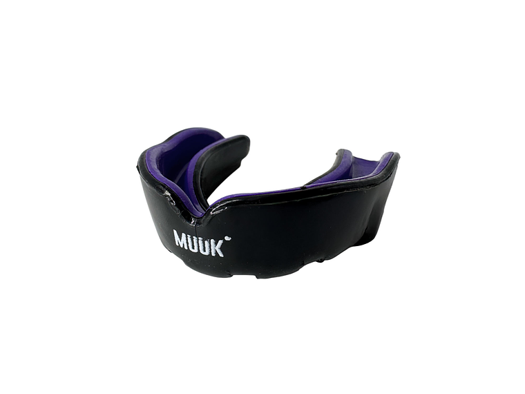Protector Bucal De Silicona Muuk Simple Adulto Negro 7