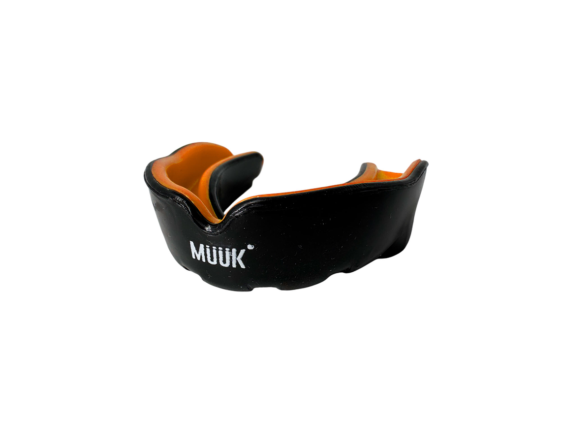 Protector Bucal De Silicona Muuk Simple Adulto Negro 1